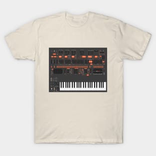 ARP 2600 - Orange/Grey - With Keyboard T-Shirt